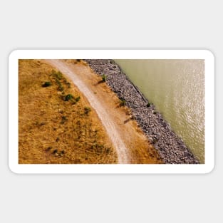 River Aerial Sticker